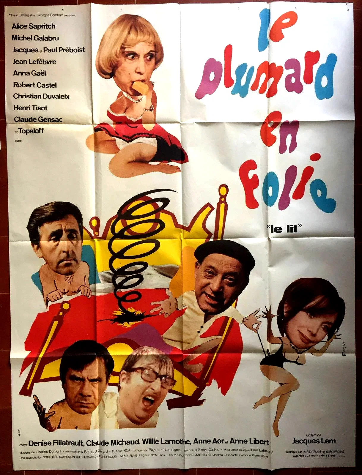 Photo 3 du film : Le plumard en folie