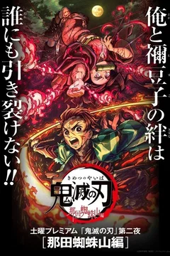Affiche du film Demon Slayer : Natagumo yama-hen