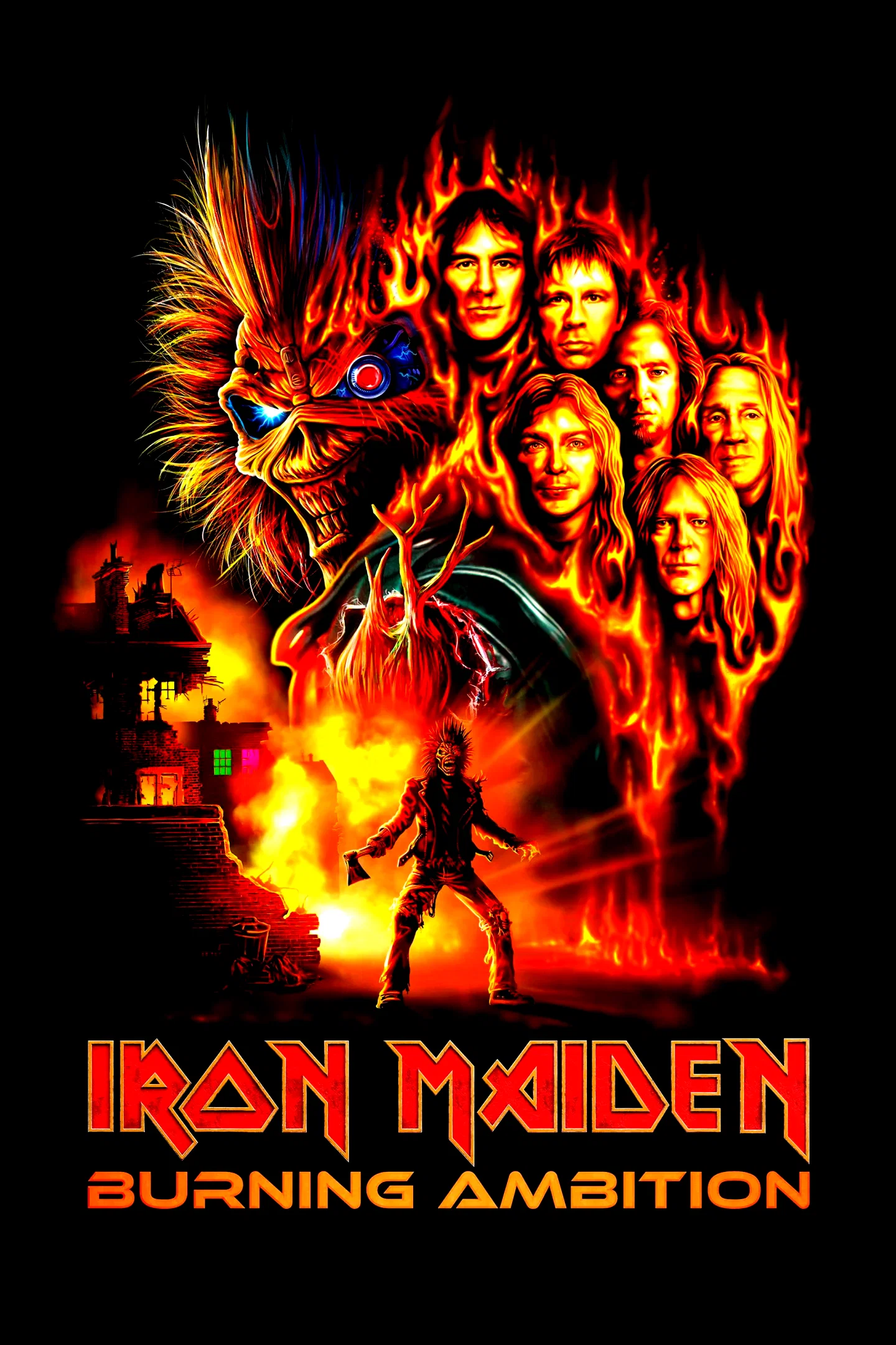 Affiche du film : Iron Maiden: Burning Ambition