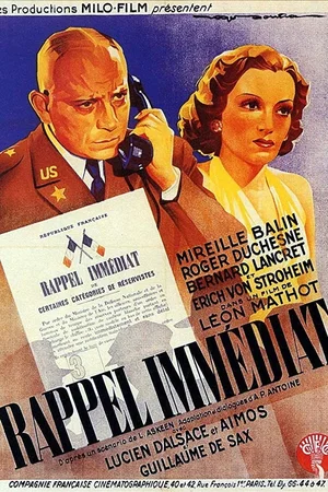 Affiche du film : Rappel immediat