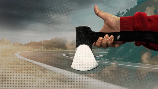 Photo 3 du film : Kai, l'autostoppeur à la hachette