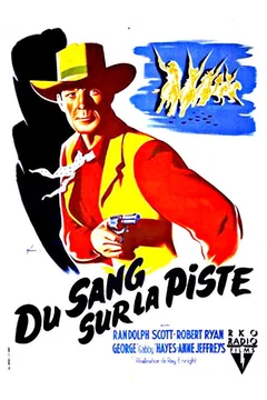 Affiche du film Du sang sur la piste