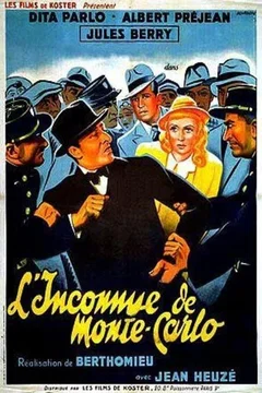 Affiche du film L'inconnue de monte carlo