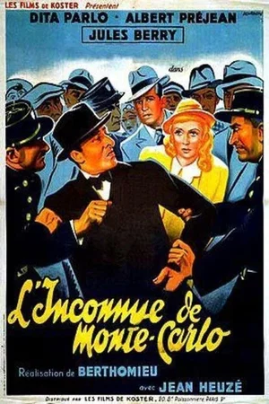 Affiche du film : L'inconnue de monte carlo