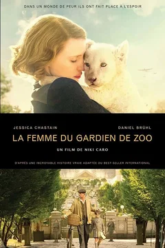 Affiche du film = La Femme du gardien de zoo