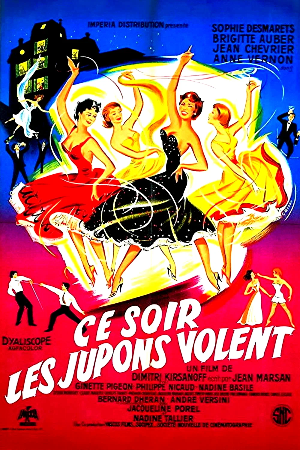 Affiche du film : Ce soir les jupons volent