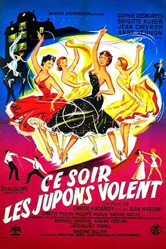 Affiche du film = Ce soir les jupons volent