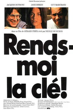 Affiche du film = Rends moi la cle