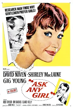 Affiche du film = Une fille très avertie