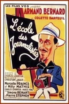 Affiche du film L'ecole des journalistes