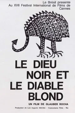 Affiche du film Le dieu noir et le diable blond