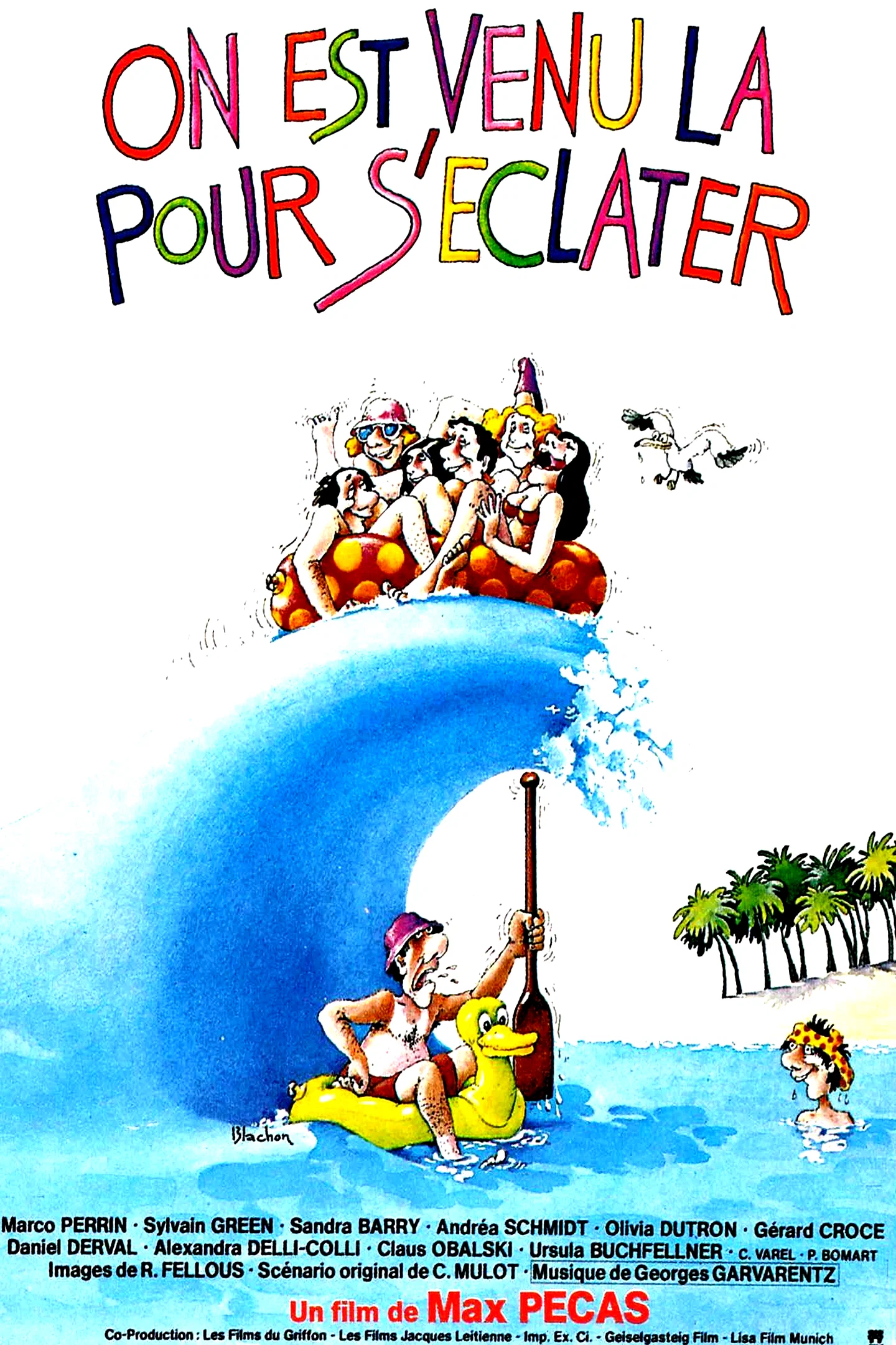 Affiche du film : On est venu la pour s'eclater