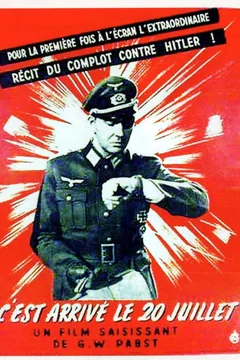 Affiche du film = C'est arrive un 20 juillet