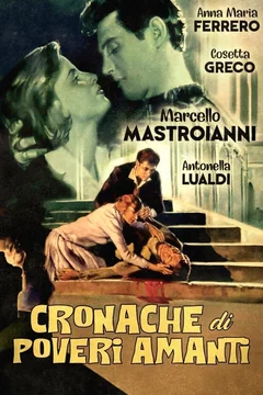 Affiche du film La chronique des pauvres amants