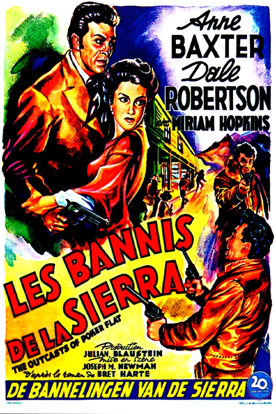 Affiche du film : Les bannis de la sierra