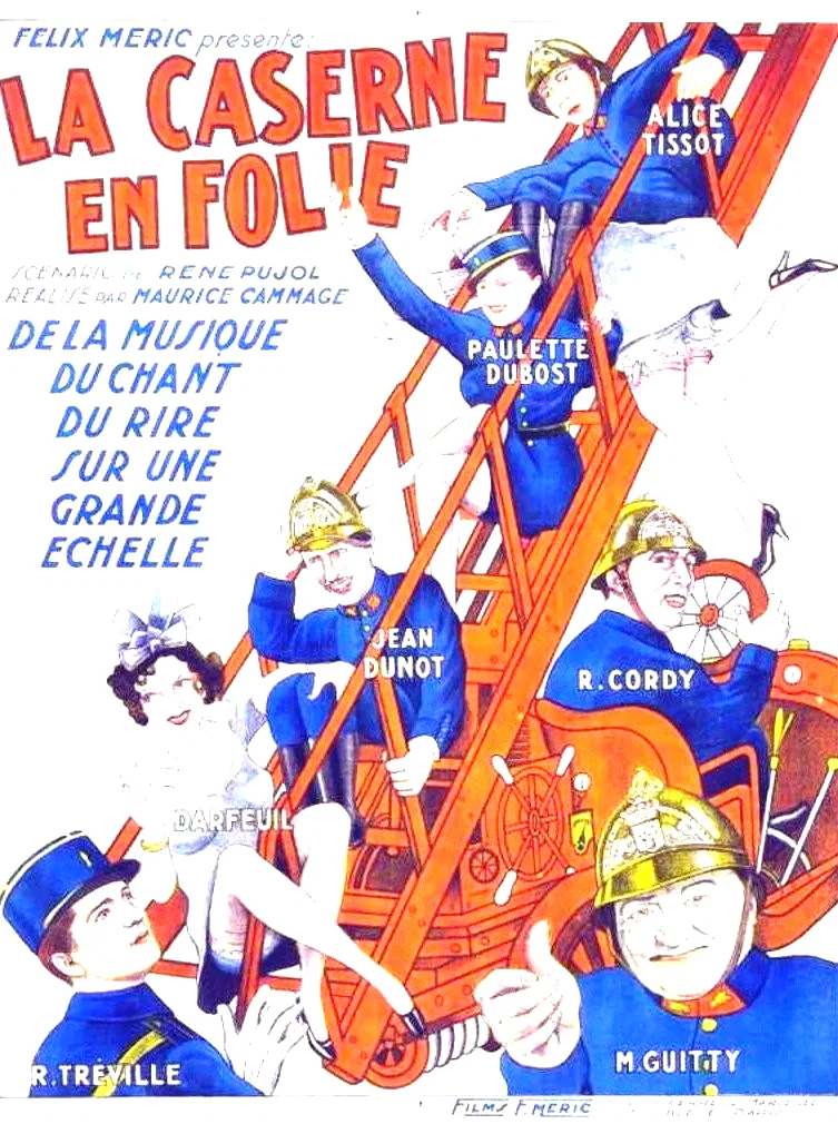 Affiche du film : La caserne en folie