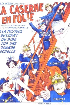 Affiche du film La caserne en folie