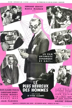 Affiche du film = Le plus heureux des hommes