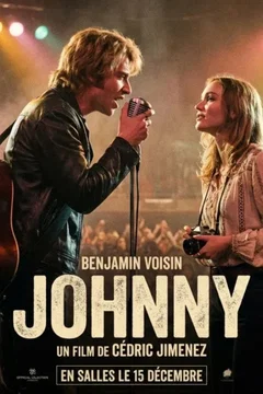 Affiche du film = Johnny Hallyday