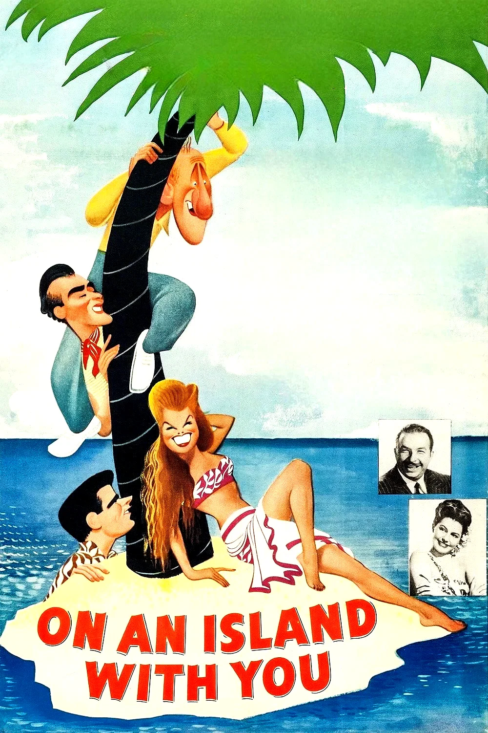 Affiche du film : Dans une ile avec vous