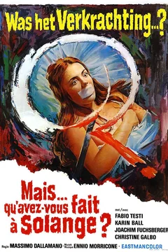 Affiche du film = Mais... qu'avez-vous fait à Solange ?