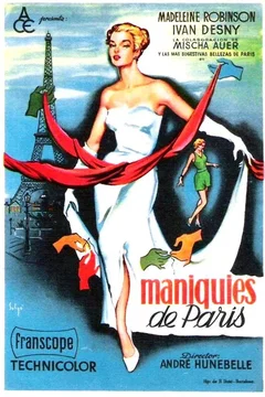 Affiche du film = Mannequins de paris