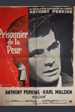 Affiche du film = Prisonnier de la peur