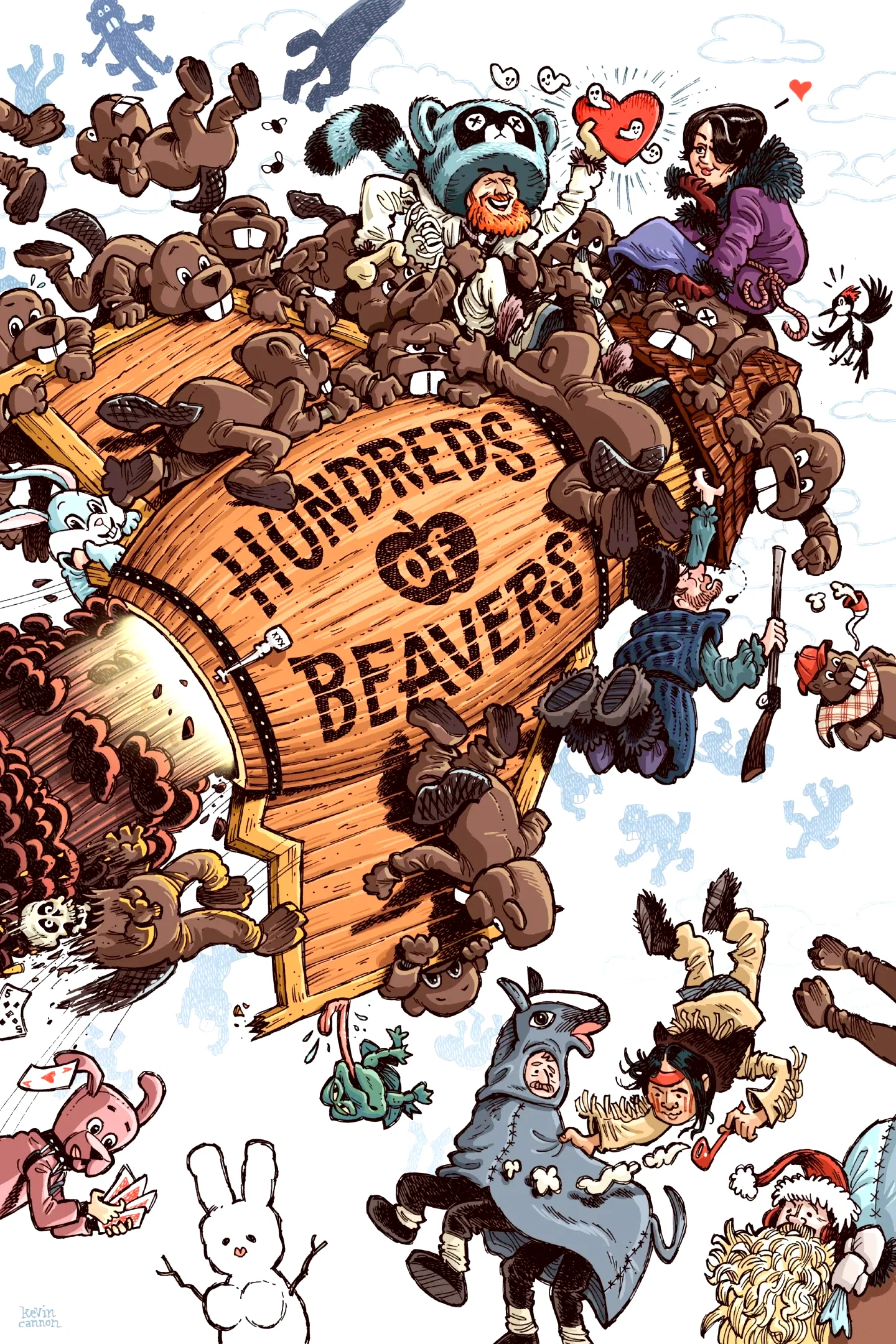 Affiche du film : Hundreds of Beavers