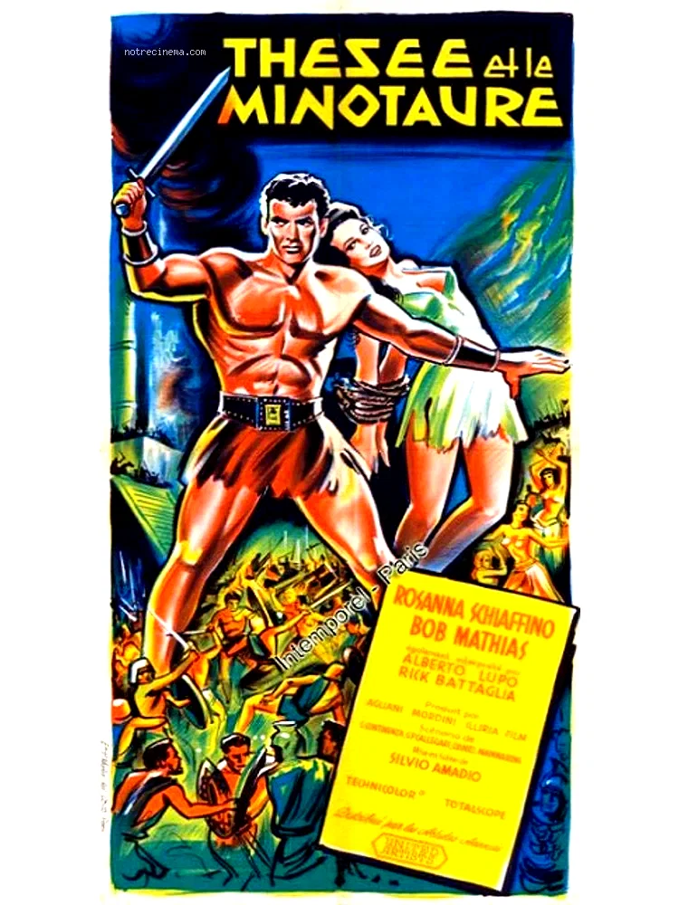Affiche du film : Thesee et le minotaure