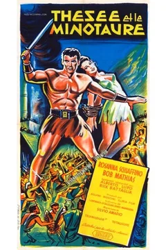 Affiche du film = Thesee et le minotaure