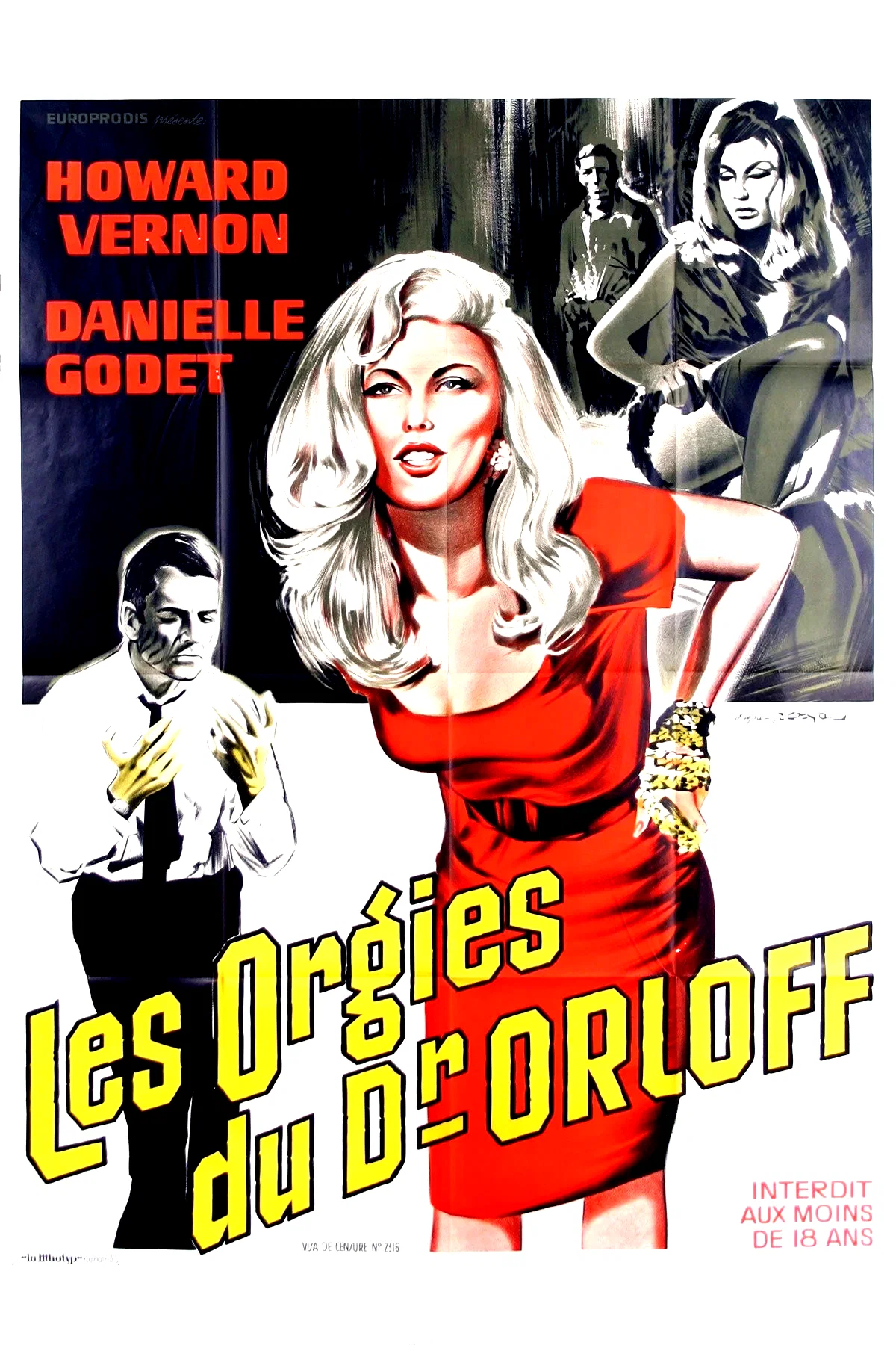 Affiche du film : Les orgies du docteur orloff