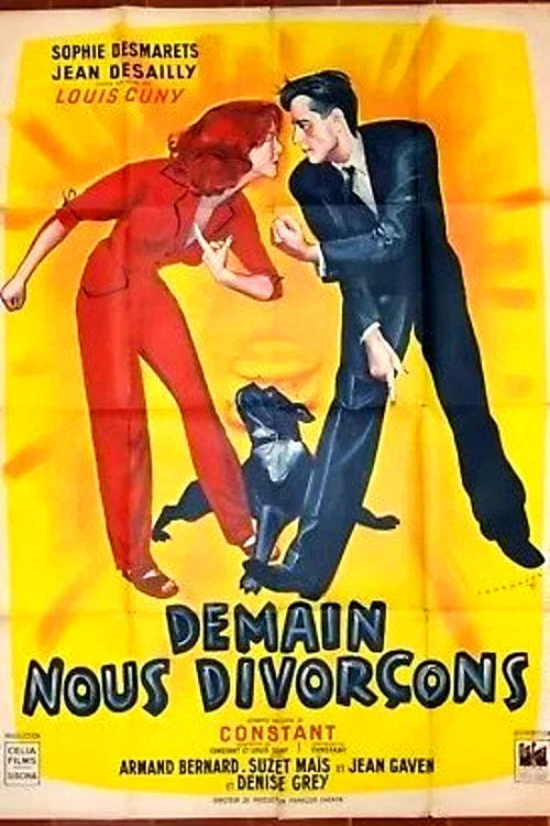 Affiche du film : Demain nous divorcons