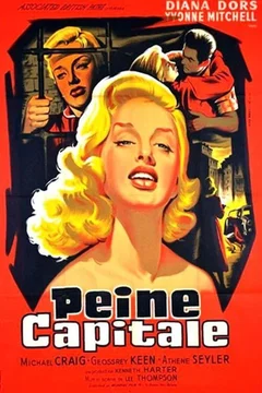 Affiche du film = La peine capitale