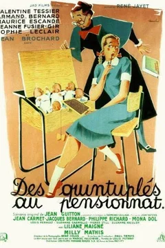Affiche du film Des quintuples au pensionnat