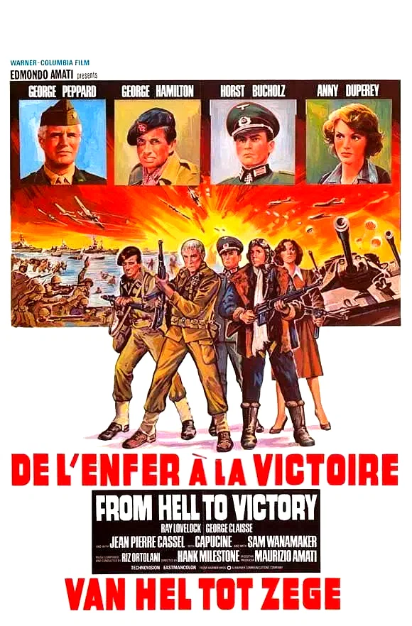 Affiche du film : De l'enfer a la victoire