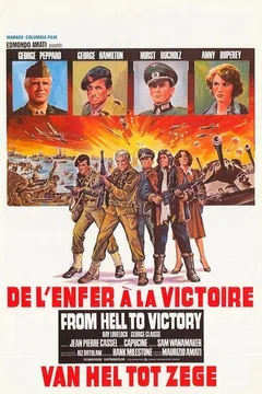 Affiche du film De l'enfer a la victoire
