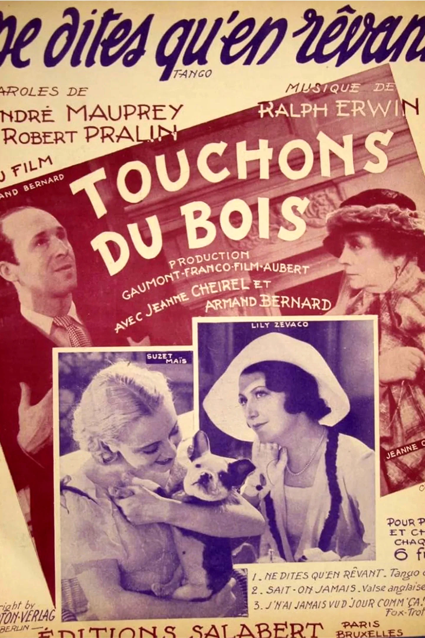 Affiche du film : Touchons du bois