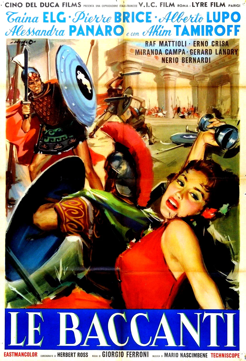 Affiche du film : Les bacchantes