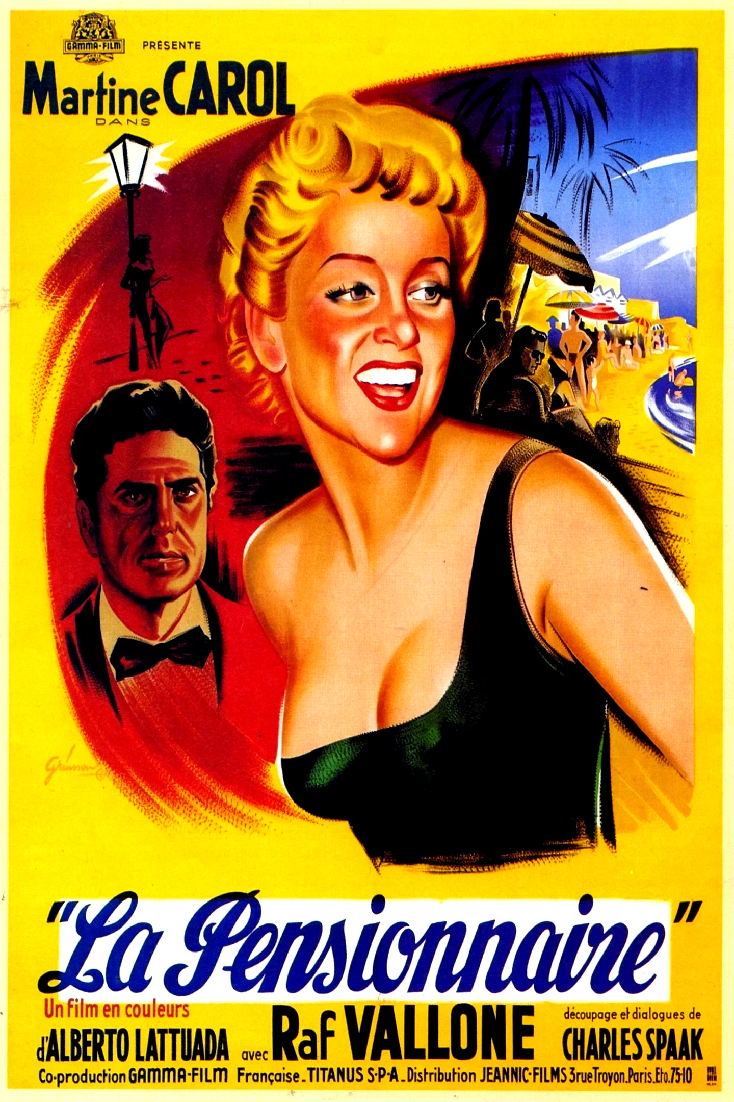 Affiche du film : La pensionnaire