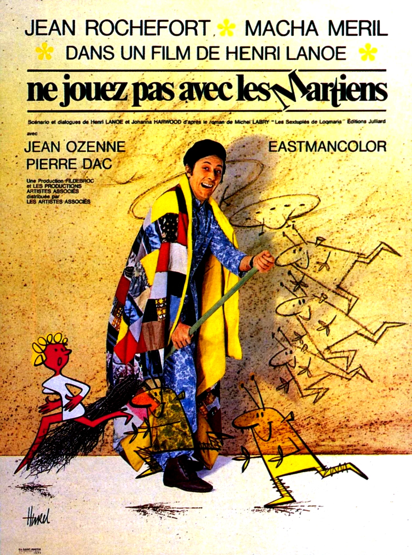 Affiche du film : Ne jouez pas avec les martiens