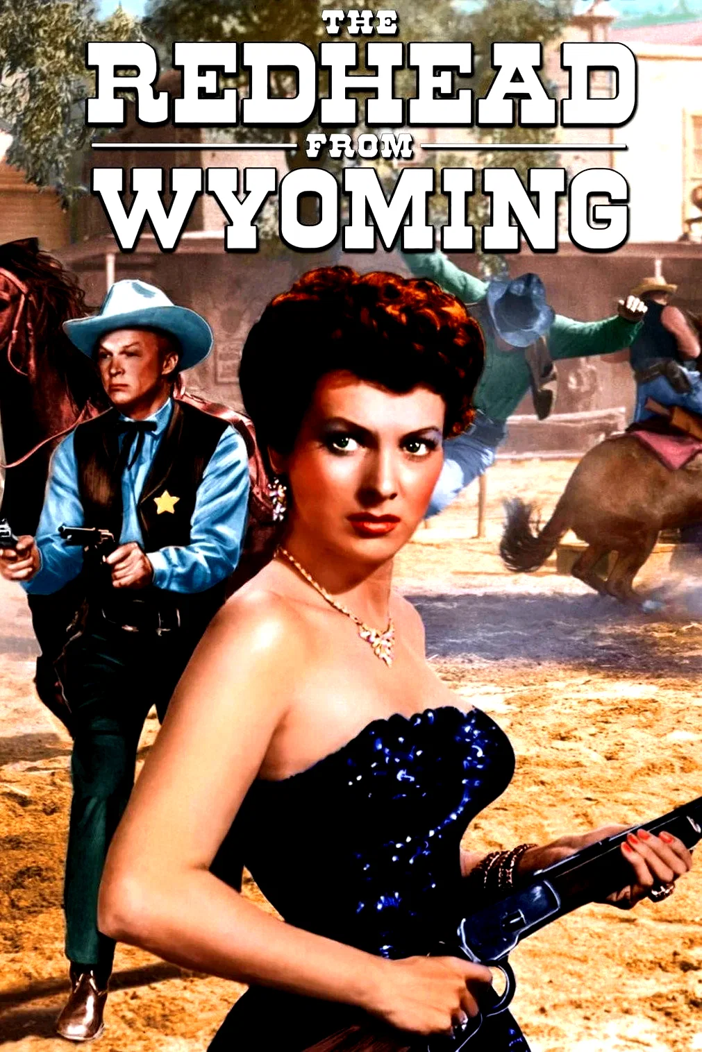 Affiche du film : La belle rousse du wyoming