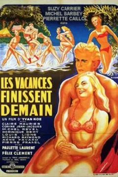 Affiche du film Les vacances finissent demain