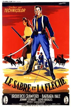 Affiche du film Le sabre et la fleche