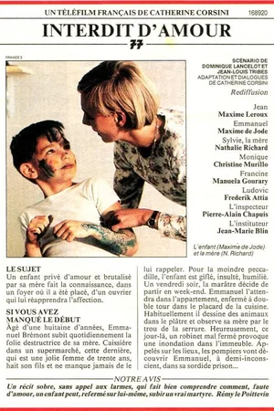 Affiche du film : Interdit d'amour