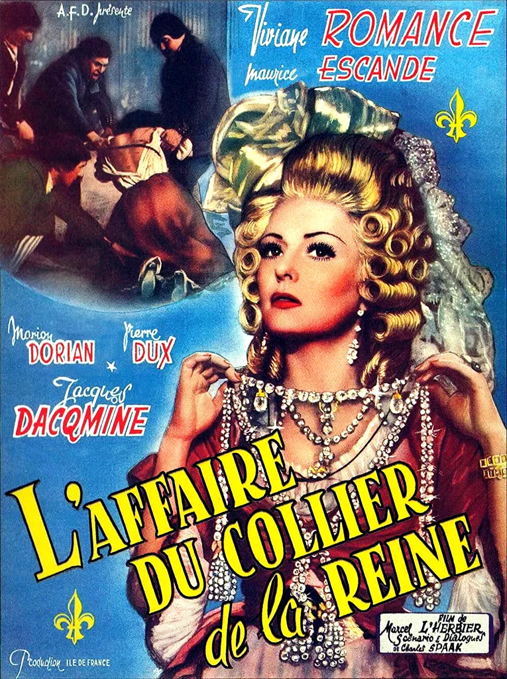 Affiche du film : L'affaire du collier de la Reine