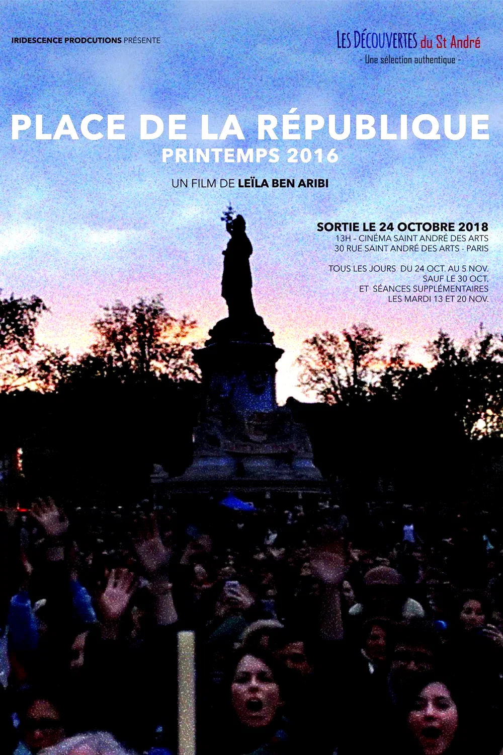 Affiche du film : Place de la République, printemps 2016