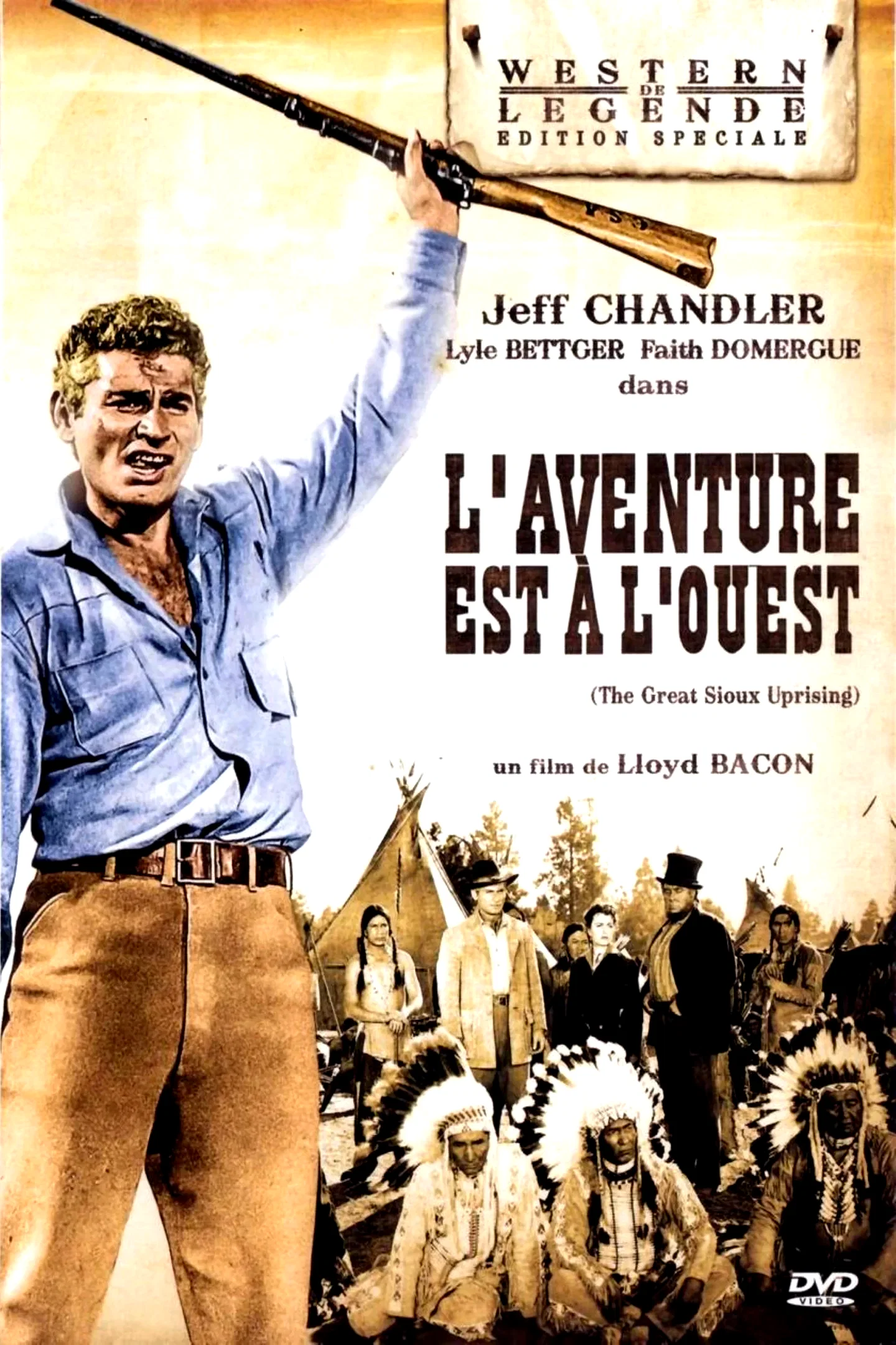 Affiche du film : L'aventure est a l'ouest