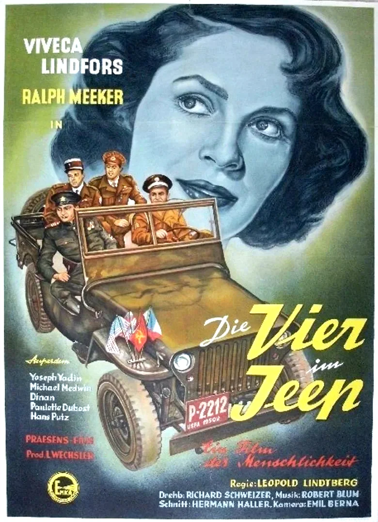 Affiche du film : Quatre dans une jeep