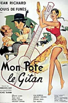 Affiche du film Mon pote le gitan