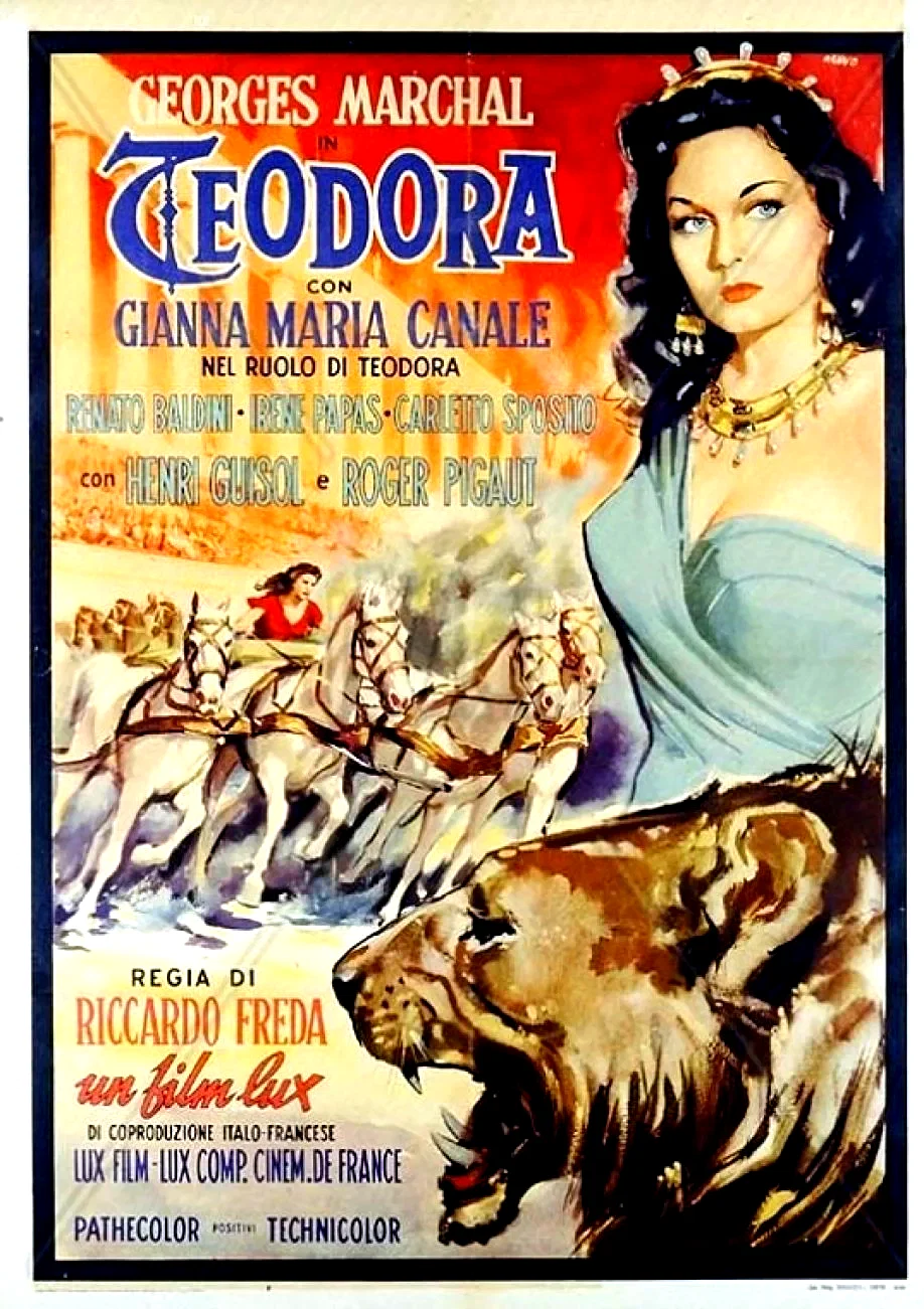 Affiche du film : Theodora imperatrice de byzance